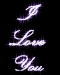 pic for I Love U glitter